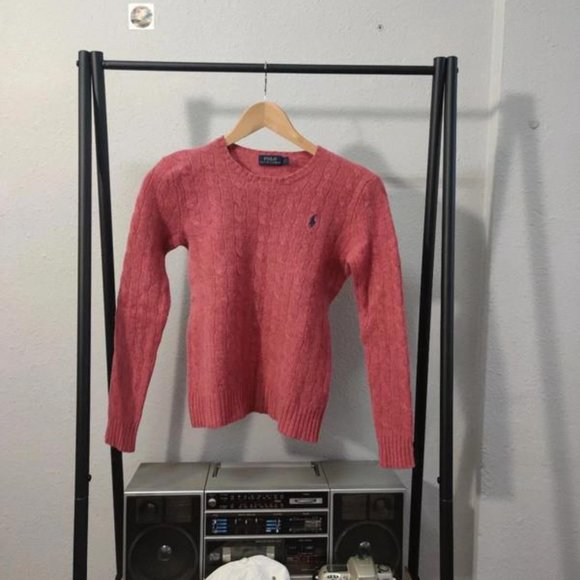 Ralph Lauren Pink Knit Sweater - Picture 9 of 9